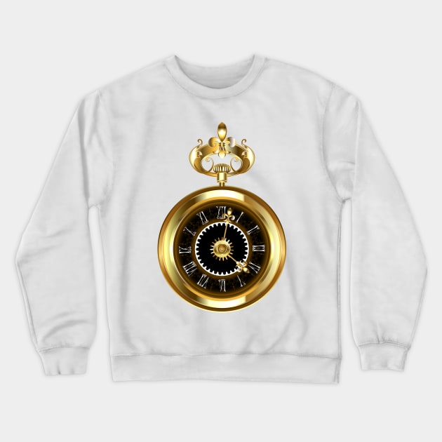 Steampunk pocket watch Crewneck Sweatshirt by Blackmoon9